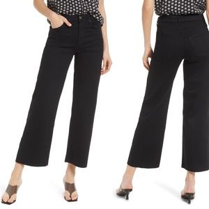 Reformation Emma High Waist Wide Leg Organic Cotton Blend Jeans